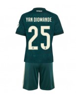 Real Madrid Yan Diomande #25 Vieraspaita Lasten 2026-27 Lyhythihainen (+ shortsit)